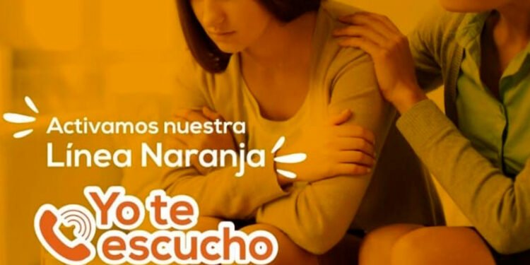 La ‘línea naranja’, una mano amiga en tiempos de crisis