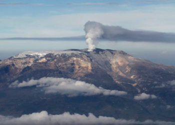Alerta por el Nevado del Ruiz. El Servicio Geológico Colombiano alerta por una posible erupción