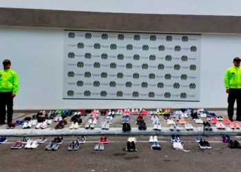 Incautaron calzado de contrabando en el centro de la ciudad de Ibagué, la mercancía está valorada en más de 30 millones de pesos
