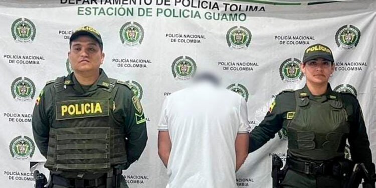 Capturaron a un sujeto en pleno centro del municipio del Guamo con estupefacientes