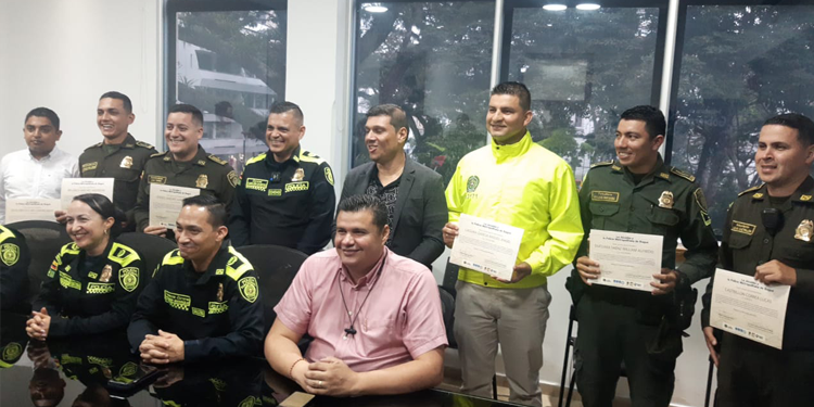 Con homenaje despiden al comandante de la Policía Metropolitana en Ibagué