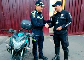 Una llamada anónima permitió la recuperación de la motocicleta robada a un supervisor de vigilancia en Ibagué 