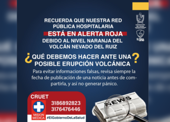 No crea en cadenas falsas: Volcán nevado del Ruiz no ha hecho erupción