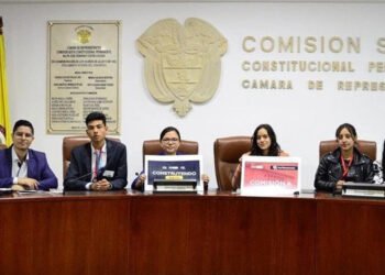 Juan Sebastián Cerón estudiante ibaguereño fue exaltado como mejor ‘congresista’ del país