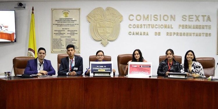 Juan Sebastián Cerón estudiante ibaguereño fue exaltado como mejor ‘congresista’ del país