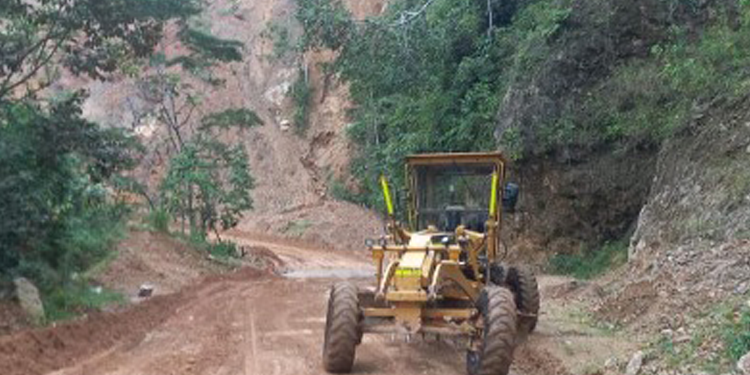 Alerta Naranja. Secretaría de Infraestructura atiende corredores viales en municipios del norte del Tolima