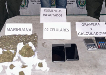 Con 1.000 dosis de marihuana  fue capturado joven de 23 años en La Castellana 