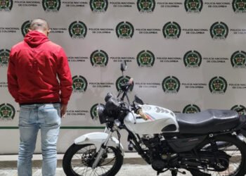 Con moto robada capturaron un hombre en Ibagué