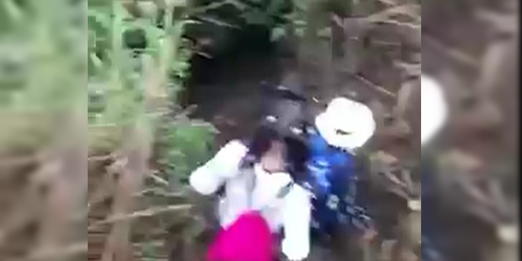 Estudiantes de la zona rural de Rovira arriesgan su vida para ir a clases