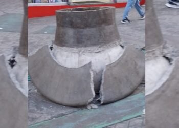 Ya se dañaron los “Ovnis de la tercera.”  Solo duraron dos meses