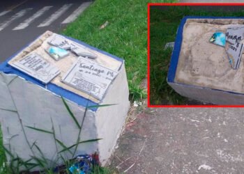 Destruyen placa conmemorativa a Santiago Murillo en la calle 60 con cra 5ta