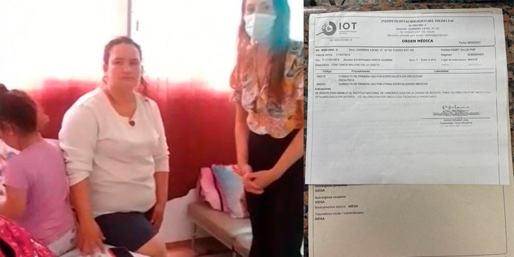 Niña de 8 años ruega por traslado al cancerológico de Bogotá y Asmet Salud EPS no lo aprueba