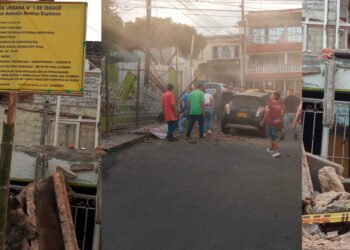 Barrio Limonar estuvo a punto de una tragedia tras el colapso de una vivienda 