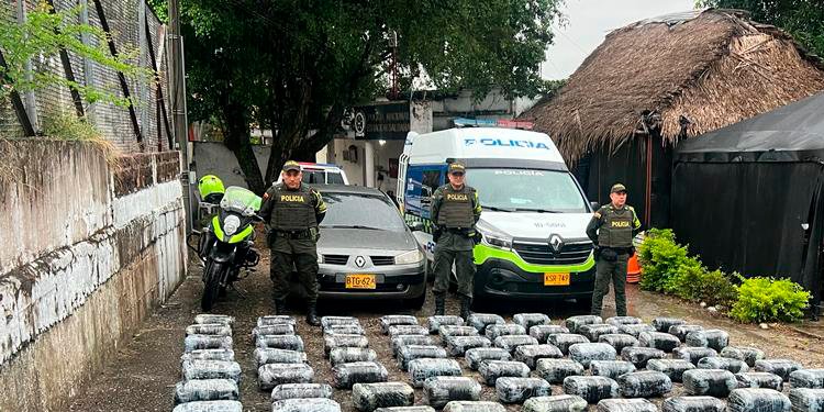 Cayó cargamento de más de 400 kilos de marihuana en el Tolima 