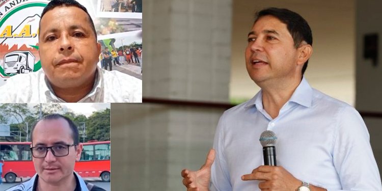 “No me dejaré intimidar por el anuncio de paro de busetas”. Alcalde Andrés Hurtado