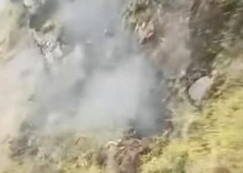 Gases en las montañas de la vía Fresno – Manizales no saben que los originan