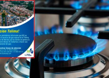 Alcanos asegura que no habrá suspensión de gas en el Tolima por la actividad del volcán Cerro Bravo