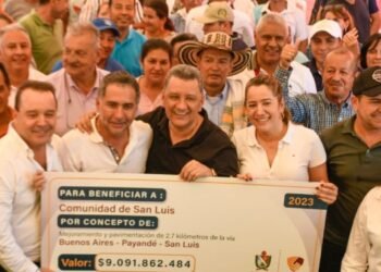 La vía Payandé – San Luis tendrá una inversión de $9.091 millones para recibir intervención