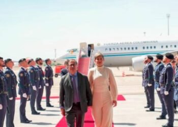 Presidente Petro llegó a España 