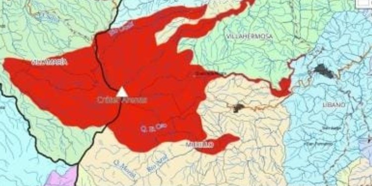 Modificaron el área de evacuación ante posible erupción del volcán Nevado del Ruiz