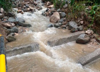 Cerrada captación de Chembe por lluvias