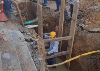 Continúan las obras en la avenida Ambalá