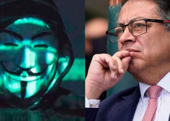 Cuenta de Anonymous en Twitter, se va en contra del Presidente Gustavo Petro y lanza dura advertencia