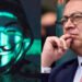 Cuenta de Anonymous en Twitter, se va en contra del Presidente Gustavo Petro y lanza dura advertencia