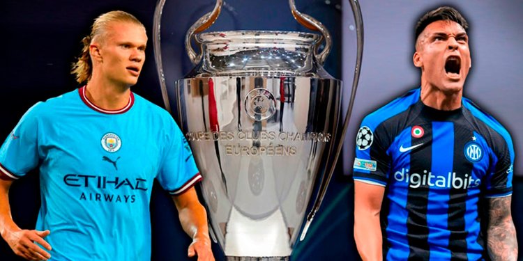 Se palpita la gran final de la Champions League entre el Manchester City y el Inter en Estambul