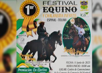 Primer Festival Equino y de Chalanería infantil en El Espinal