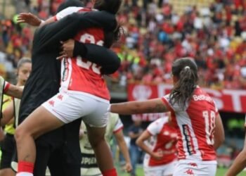 Santa Fe tomó ventaja en la final de La Liga Femenina