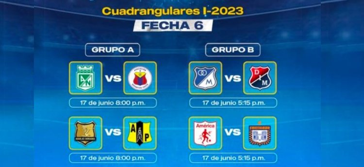 Se acerca la hora de conocer los finalistas de la Liga del fútbol profesional colombiano primer semestre 2023