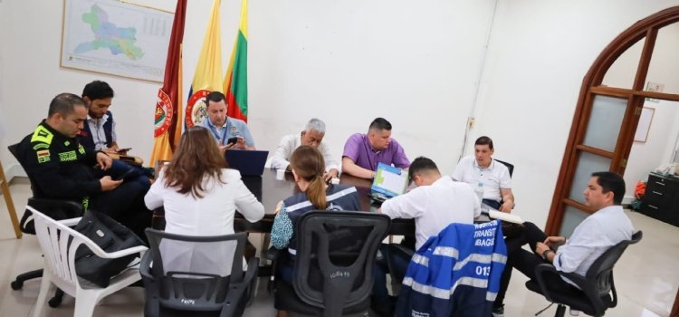 Instalaron Puesto de Mando Unificado por marcha de gremio transportador