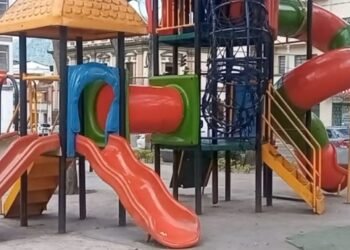 Zona infantil de la Plaza de Bolívar será restaurada