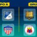 Millonarios Vs América el atractivo juego de la cuarta fecha de los cuadrangulares semifinales de la Liga BetPlay 2023