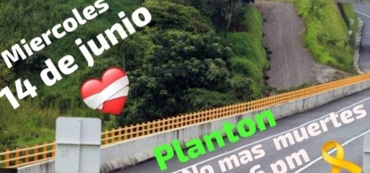 Hoy, gran plantón por la vida en el puente de la variante en Ibagué