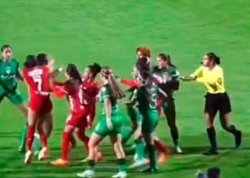 Dimayor confirmó sanción para las jugadoras que se pelearon en pleno partido de la liga femenina colombiana