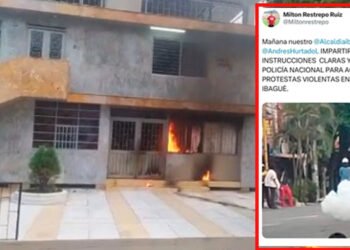 Manifestantes que quemaron oficinas de la Universidad del Tolima serían de otras regiones del país