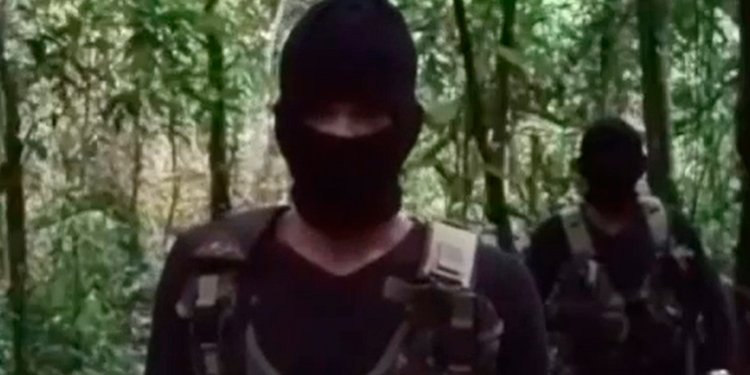 Con video de supuestos grupos armados amenazan con asesinatos selectivos en El Espinal