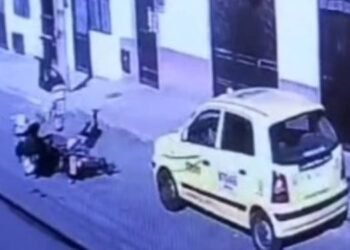 Gremio de taxistas en Ibagué llaman a la solidaridad para conductor atropellado por motociclista