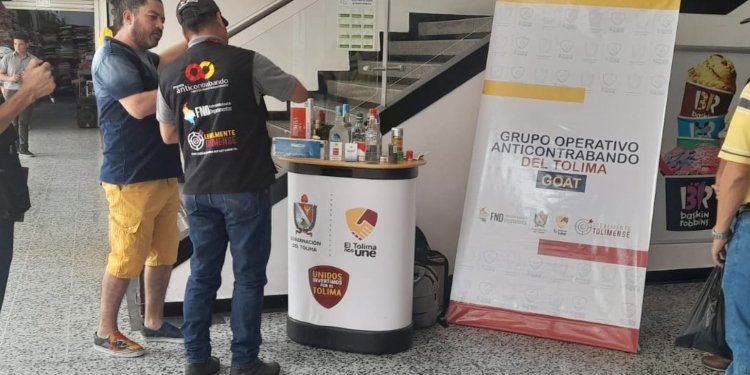 Lucha anticontrabando en el Tolima continúa por centros comerciales y empresas