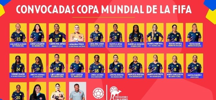 ¡Listas! Conoce las jugadoras convocadas para el Mundial Femenino en Australia y Nueva Zelanda