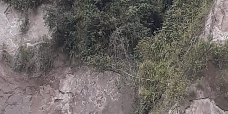 Deslizamiento en la vereda Coello amenaza a ocho familias del sector