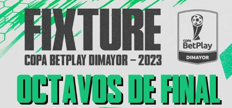 Han quedado listos los cruces para la disputa de los octavos de final de la copa Betplay en Colombia