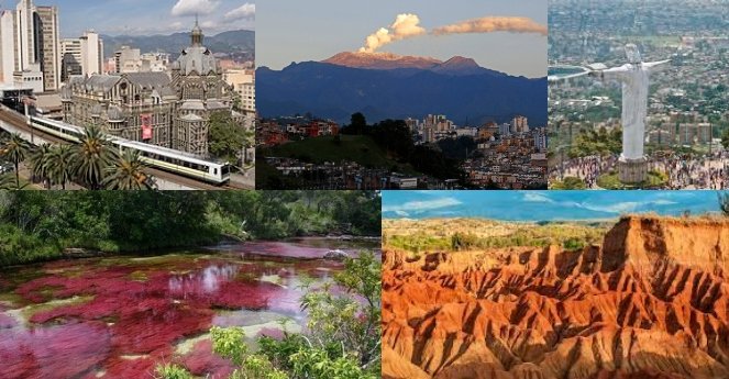 ¡Colombia tierra querida! Un paraíso terrenal