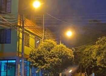 Modernización del alumbrado público anunciada para junio, solo lleva 20% en sus obras