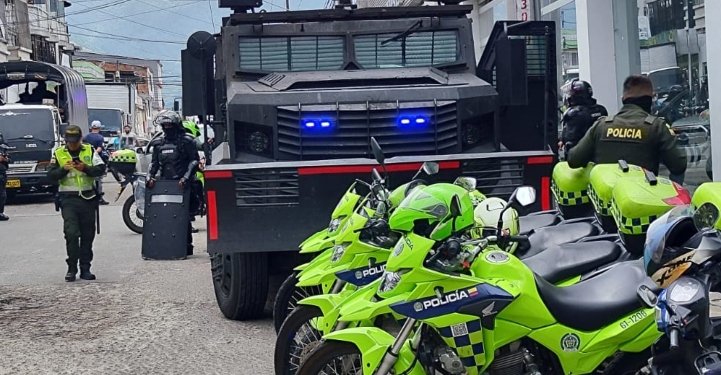 Fuerte dispositivo preparan las autoridades para evitar bloqueos en el centro de Ibagué
