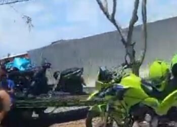 Con fuerte operativo sorprendieron los agentes de tránsito a los habitantes de la Arboleda Campestre