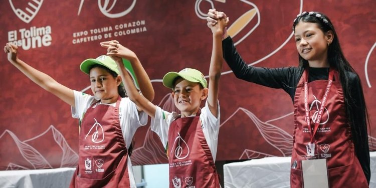 Niños y jóvenes del sur: Las nacientes estrellas de la Catación de Café en El Tolima
