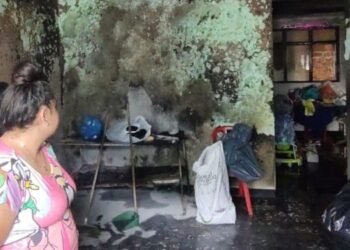 Incendio estructural en el barrio la Francia de Ibagué dejó con afectación psicológica a toda una familia